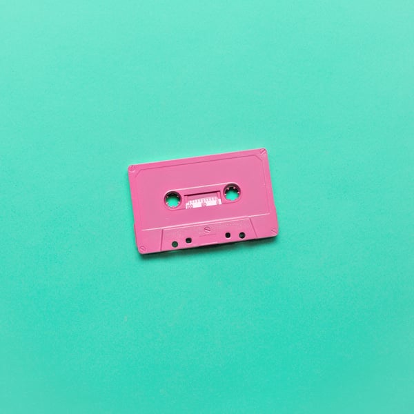 Audio Cassette on a Retro Vibe